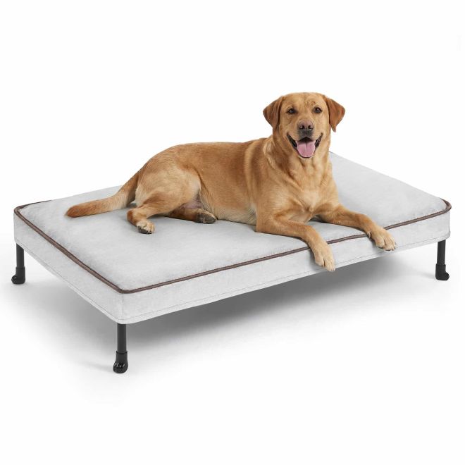 Veehoo Waterproof Stain Resistant Elevated Dog Bed image2