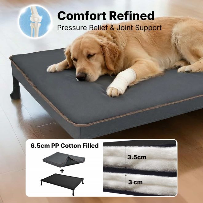 Veehoo Chew Proof Washable Dog Bed for Destructive Dogs image2