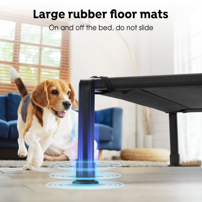 Veehoo Elevated Outdoor Dog Bed with Heavy Duty Frame Dog image2