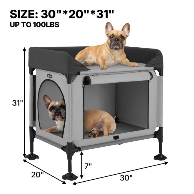 Veehoo Dog Bunk Bed Elevated Beds image2