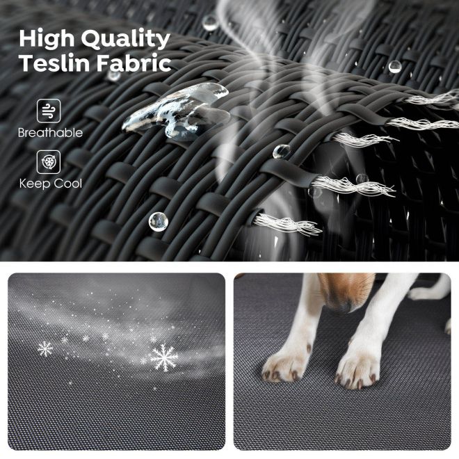 Veehoo Guardrail Elevated Dog Bed Replacement Cover for CWC2307 Replacements image2