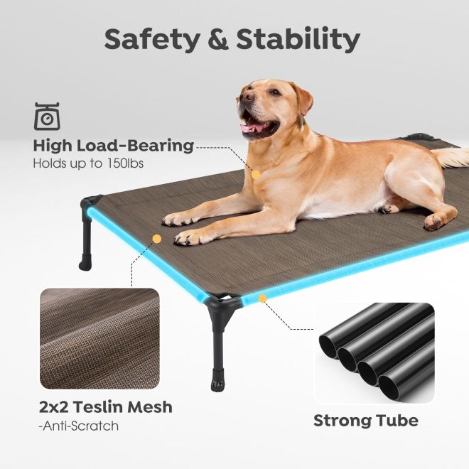 Veehoo 2 Pack Elevated Dog Bed Dog image2