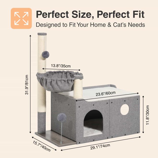 Veehoo Extra Large Cat House Bed Sales image2