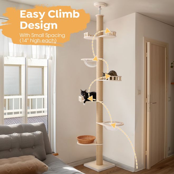 Veehoo Floor to Ceiling Cat Tree Sales image2