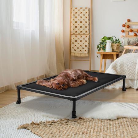 Veehoo Chewproof Padded Raised Pet Cot image1