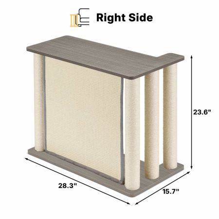 Cat Scratcher for Sofa Protection Gray Sales image2 Cat Scratcher for Sofa Protection Gray Sales image2