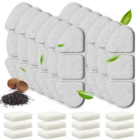 Veehoo Cat Fountain Filters for CWWSQ2407 Replacement Fillters image3 Veehoo Cat Fountain Filters for CWWSQ2407 Replacement Fillters image3