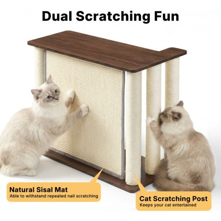 Cat Scratcher for Sofa Protection Black Walnut Sales image3