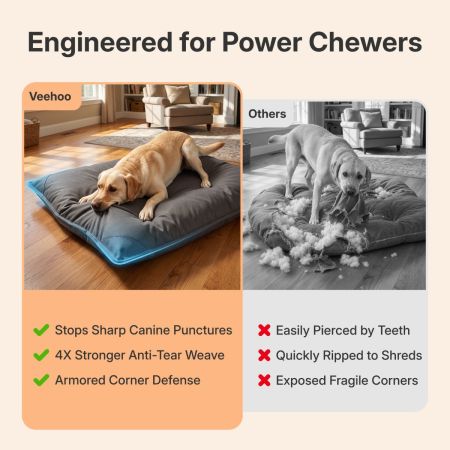 Veehoo Chew-Resistant Armored Dog Crate Pad New Arrivals image5 Veehoo Chew-Resistant Armored Dog Crate Pad New Arrivals image5
