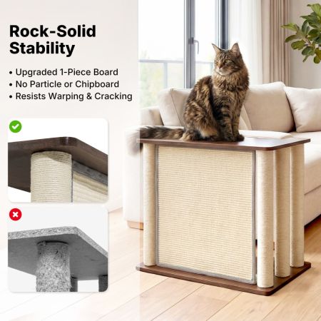 Cat Scratcher for Sofa Protection Black Walnut Sales image4