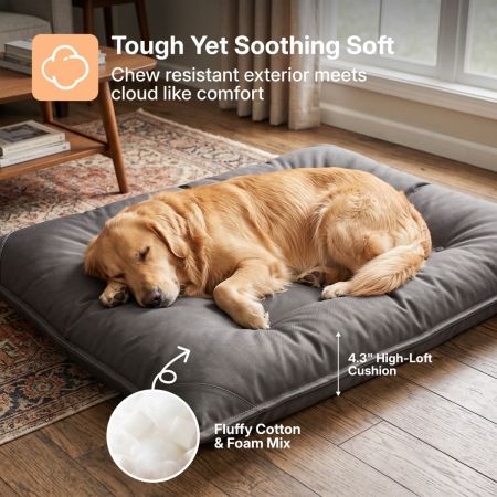 Veehoo Chew-Resistant Armored Dog Crate Pad New Arrivals image4 Veehoo Chew-Resistant Armored Dog Crate Pad New Arrivals image4