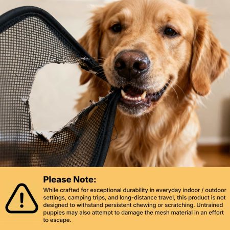 Veehoo Collapsible Dog Travel Crate for Large Dogs Black Carriers & Bags image8