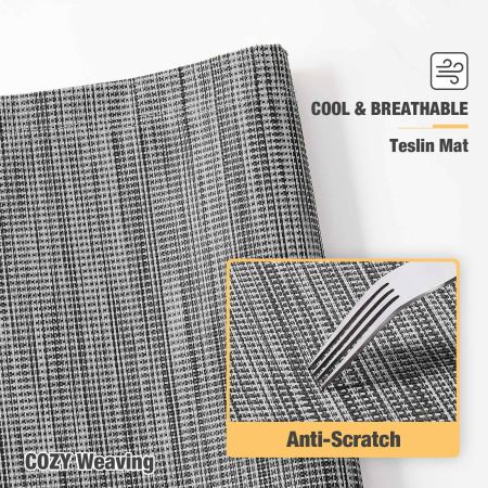 Veehoo Chewproof Dog Elevated Bed-Silver Aluminum Frame Silver Sales image7