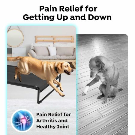 Veehoo Original Cooling Elevated Dog Bed Brown Elevated Beds image10