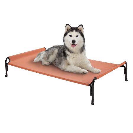 Veehoo Elevated Outdoor Raised Dog Bed Red Sales image1
