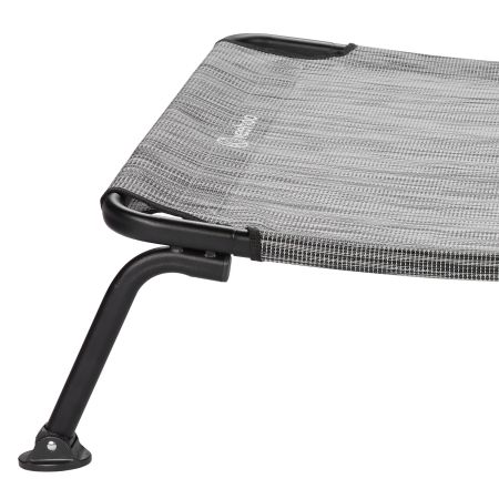 Veehoo Curved Elevated Dog Bed Silver Elevated Beds image3 Veehoo Curved Elevated Dog Bed Silver Elevated Beds image3