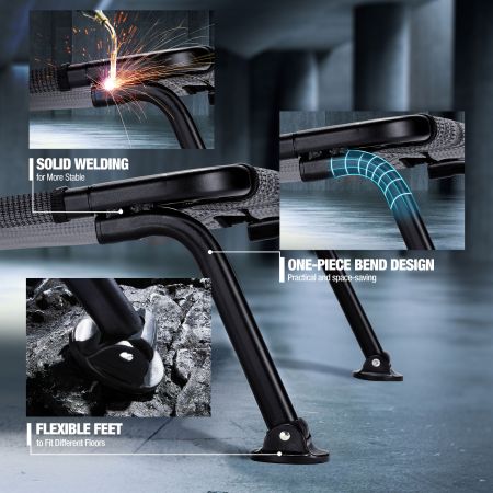 Veehoo Curved Elevated Dog Bed Silver Elevated Beds image6 Veehoo Curved Elevated Dog Bed Silver Elevated Beds image6