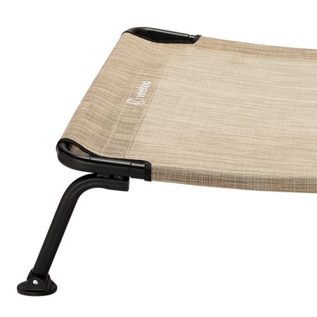 Veehoo Curved Elevated Dog Bed Beige Elevated Beds image3 Veehoo Curved Elevated Dog Bed Beige Elevated Beds image3