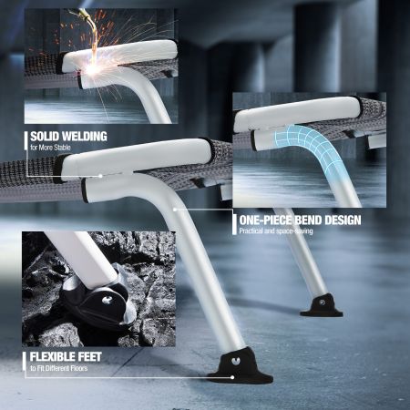 Veehoo Cooling Curved Elevated Dog Bed Silver Sales image6 Veehoo Cooling Curved Elevated Dog Bed Silver Sales image6