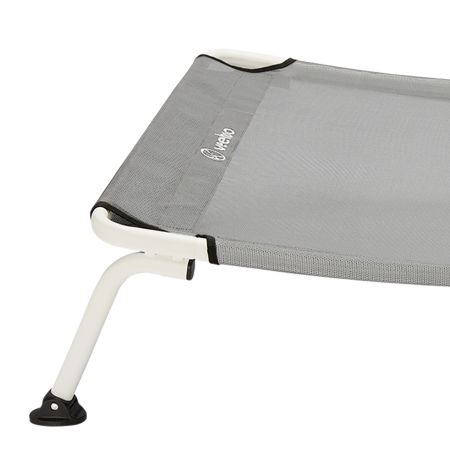 Veehoo Cooling Curved Elevated Dog Bed Gray Sales image3 Veehoo Cooling Curved Elevated Dog Bed Gray Sales image3