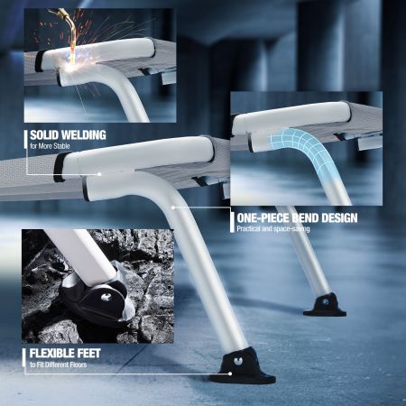 Veehoo Cooling Curved Elevated Dog Bed Gray Sales image6 Veehoo Cooling Curved Elevated Dog Bed Gray Sales image6