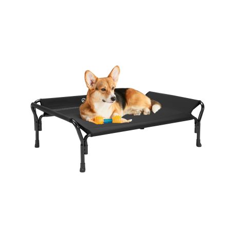 Veehoo Guardrail Elevated Dog Bed Black Sales image1 Veehoo Guardrail Elevated Dog Bed Black Sales image1