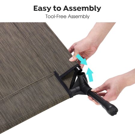 Veehoo Elevated Dog Bed with Bolster Mat Brown Elevated 2-in-1 Seasonal Beds image6 Veehoo Elevated Dog Bed with Bolster Mat Brown Elevated 2-in-1 Seasonal Beds image6
