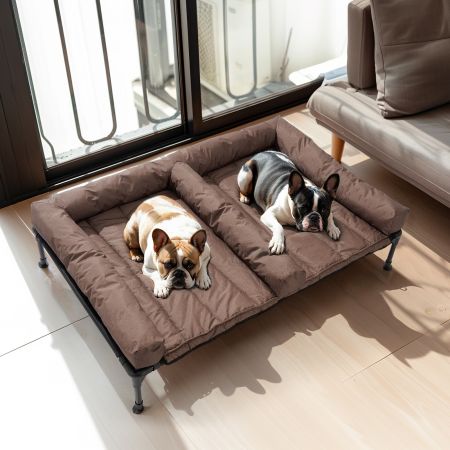 Veehoo Elevated Dog Bed for Double Dogs image1