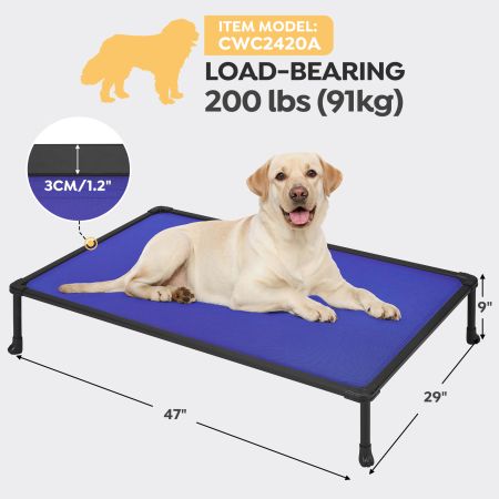 Veehoo Oxford Fabric Anti-chew Training Bed Blue Sales image2 Veehoo Oxford Fabric Anti-chew Training Bed Blue Sales image2