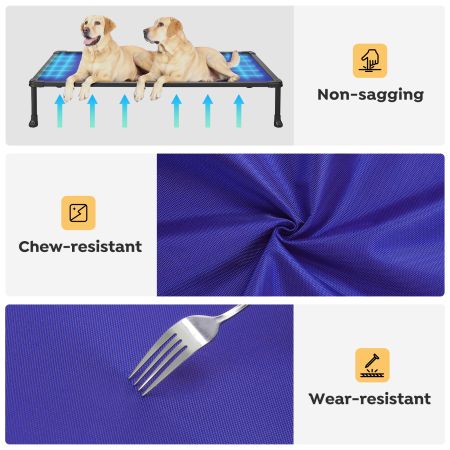 Veehoo Oxford Fabric Anti-chew Training Bed Blue Sales image5 Veehoo Oxford Fabric Anti-chew Training Bed Blue Sales image5