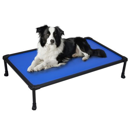 Veehoo Anti-chew Training Bed Blue Elevated Beds image1