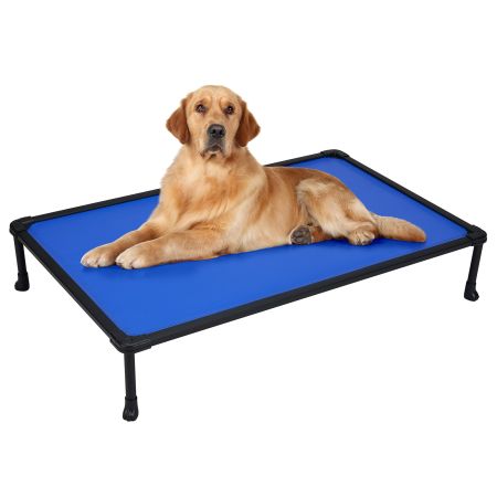 Veehoo Anti-chew Training Bed Blue Elevated Beds image1