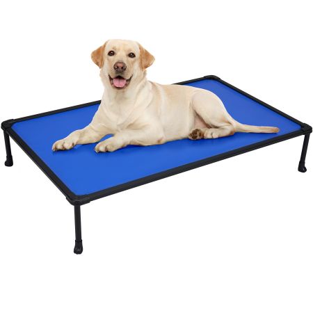 Veehoo Anti-chew Training Bed Blue Elevated Beds image1