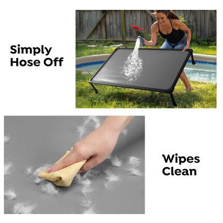 Veehoo Anti-chew Training Bed Gray Elevated Beds image6 Veehoo Anti-chew Training Bed Gray Elevated Beds image6