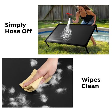 Veehoo Anti-chew Training Bed Black Elevated Beds image6 Veehoo Anti-chew Training Bed Black Elevated Beds image6