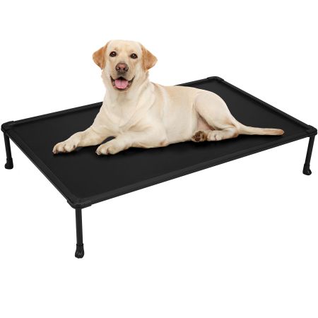 Veehoo Anti-chew Training Bed Black Elevated Beds image1 Veehoo Anti-chew Training Bed Black Elevated Beds image1