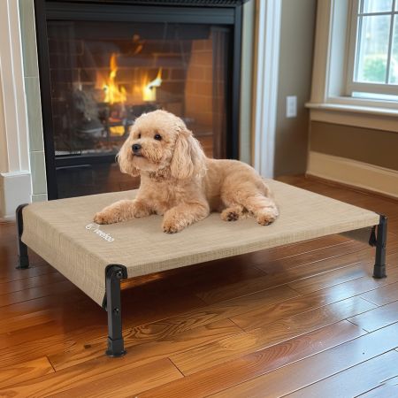 Veehoo Heavy Duty Elevated Dog Bed Elevated Cooling Beds image12