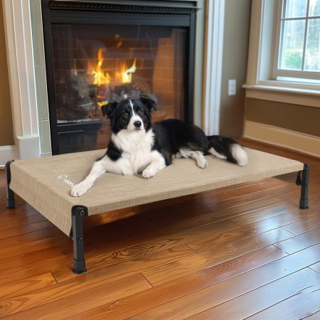 Veehoo Heavy Duty Elevated Dog Bed Elevated Cooling Beds image13