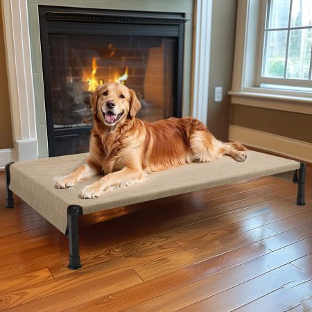 Veehoo Heavy Duty Elevated Dog Bed Elevated Cooling Beds image14