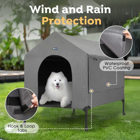 Veehoo Stable Dog House, Dog | VEEHOO