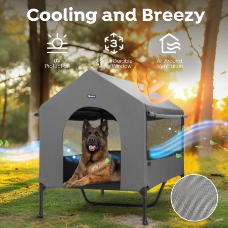 Veehoo Stable Dog House, Dog | VEEHOO