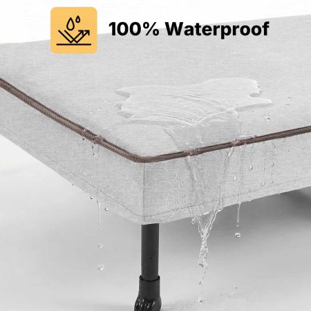 Veehoo Waterproof Stain Resistant Elevated Dog Bed Gray Sales image7 Veehoo Waterproof Stain Resistant Elevated Dog Bed Gray Sales image7