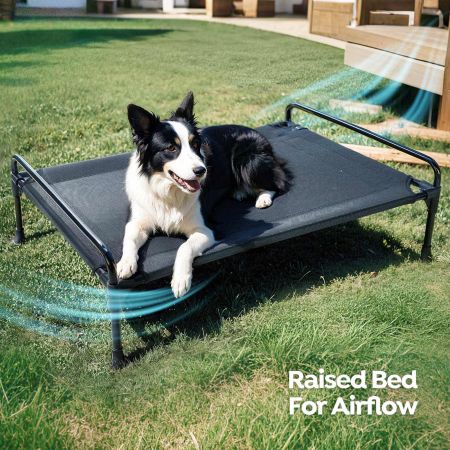 Veehoo Elevated Dog Bed with Soft Bolster Mat Gray Sales image6 Veehoo Elevated Dog Bed with Soft Bolster Mat Gray Sales image6