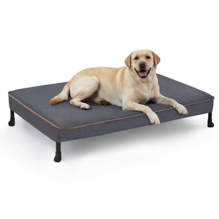 Veehoo Chew Proof Washable Dog Bed for Destructive Dogs Gray Sales image1 Veehoo Chew Proof Washable Dog Bed for Destructive Dogs Gray Sales image1