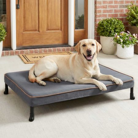 Veehoo Chew Proof Washable Dog Bed for Destructive Dogs Gray Sales image2 Veehoo Chew Proof Washable Dog Bed for Destructive Dogs Gray Sales image2