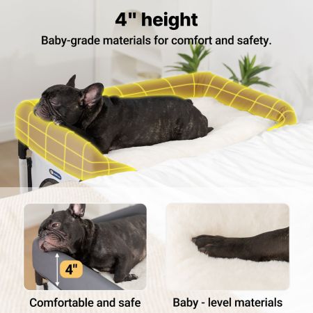 Veehoo Dog Bunk Bed Gray Elevated Beds image6