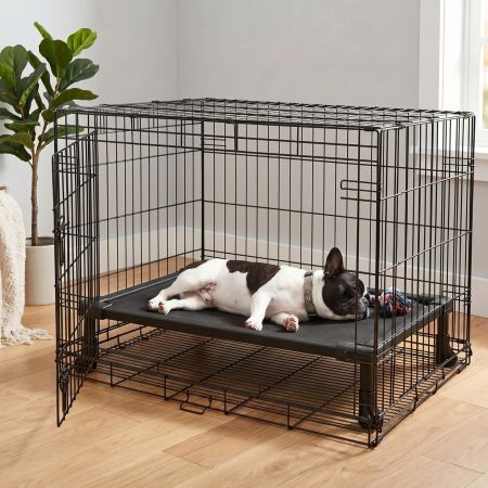 Veehoo Chew-Proof Small Elevated Dog Bed Black Elevated Beds image6 Veehoo Chew-Proof Small Elevated Dog Bed Black Elevated Beds image6
