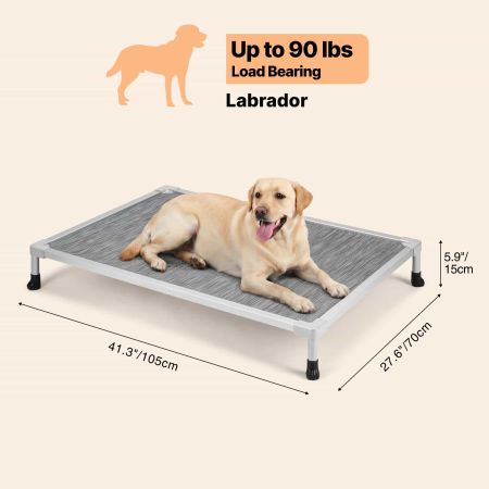 Veehoo Chew Proof Elevated Dog Bed with Aluminum Frame New Arrivals image2 Veehoo Chew Proof Elevated Dog Bed with Aluminum Frame New Arrivals image2