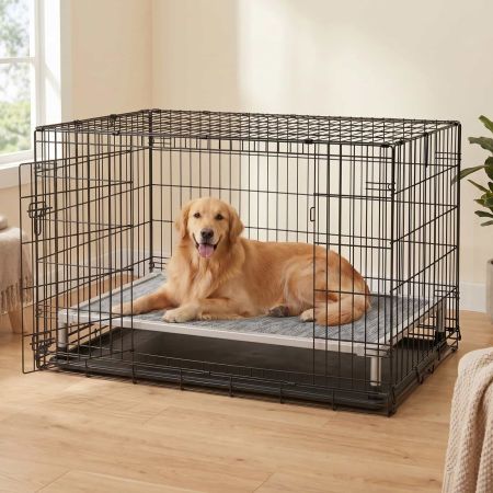 Veehoo Chew Proof Elevated Dog Bed with Aluminum Frame Silver Sales image6 Veehoo Chew Proof Elevated Dog Bed with Aluminum Frame Silver Sales image6
