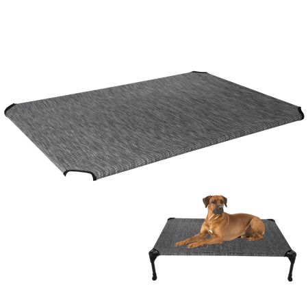 Veehoo Beige Cooling Elevated Dog Bed Replacement Cover for